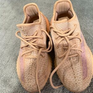 Yeezy Sneakers in Peach and Lavender